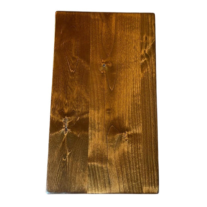 Solid Knotty Alder Wood Tabletop, 1" Thick, USA Made, DIY Furniture Surface