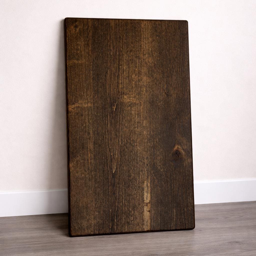 Solid Knotty Alder Wood Tabletop, 1" Thick, USA Made, DIY Furniture Surface