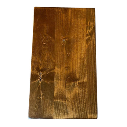 Solid Knotty Alder Table Top, 1-1/2" Thick, USA Made Dining Coffee DIY Wood