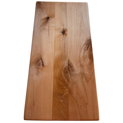 Solid Knotty Alder Table Top, 1-1/2" Thick, USA Made Dining Coffee DIY Wood