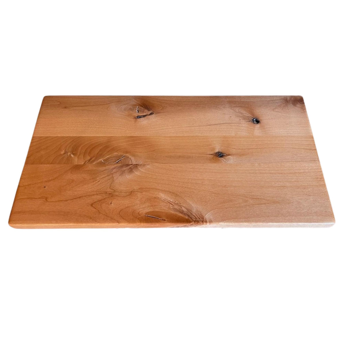 Solid Knotty Alder Table Top, 1-1/2" Thick, USA Made Dining Coffee DIY Wood