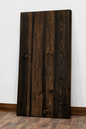 Solid Ponderosa Blue Pine Live Edge Tabletop, Rustic Wood Slab, 1-5/8" Thick, Made USA