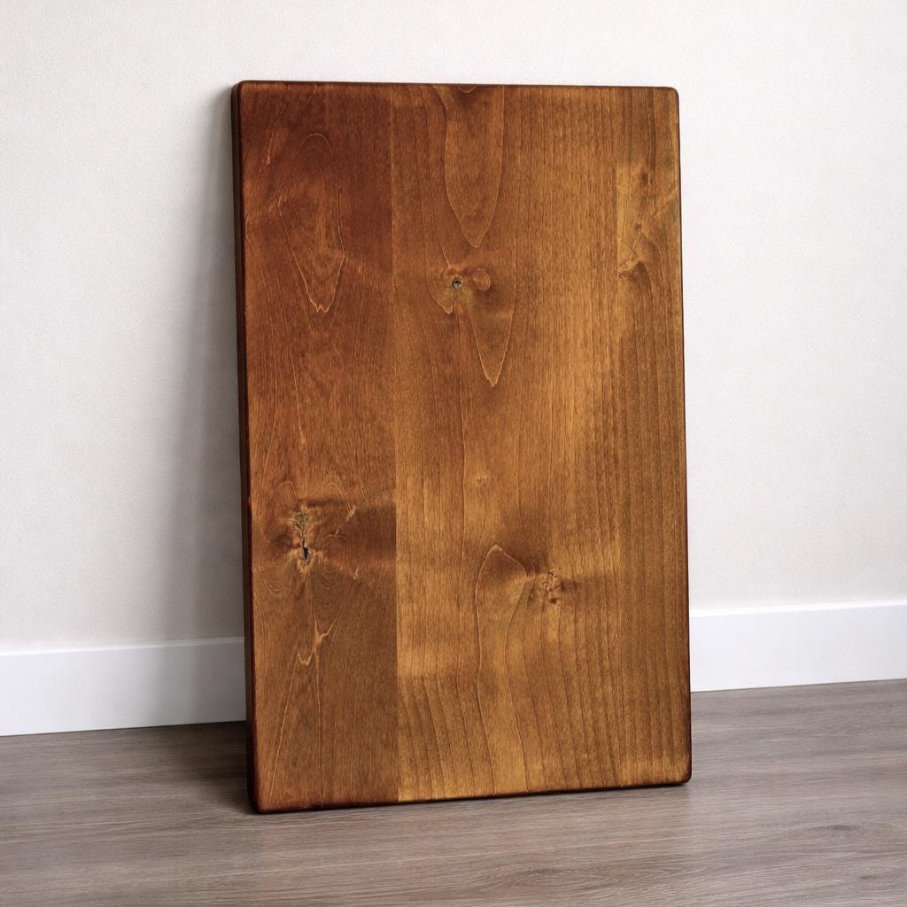 Solid Knotty Alder Table Top, 1-1/2" Thick, USA Made Dining Coffee DIY Wood